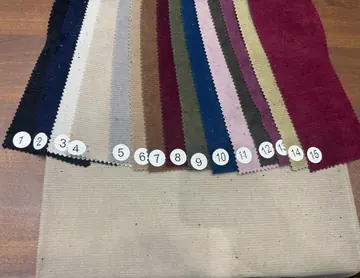 Fine Rib Velvet fabric