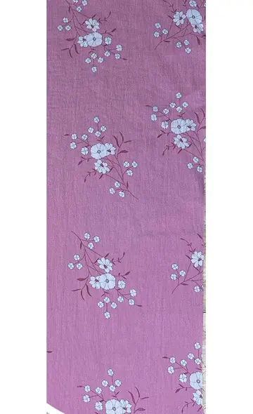 Printed Crepe fabric