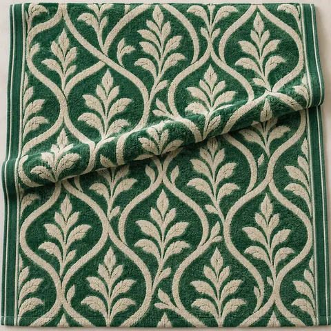 Decorative jacquard terry fabrics