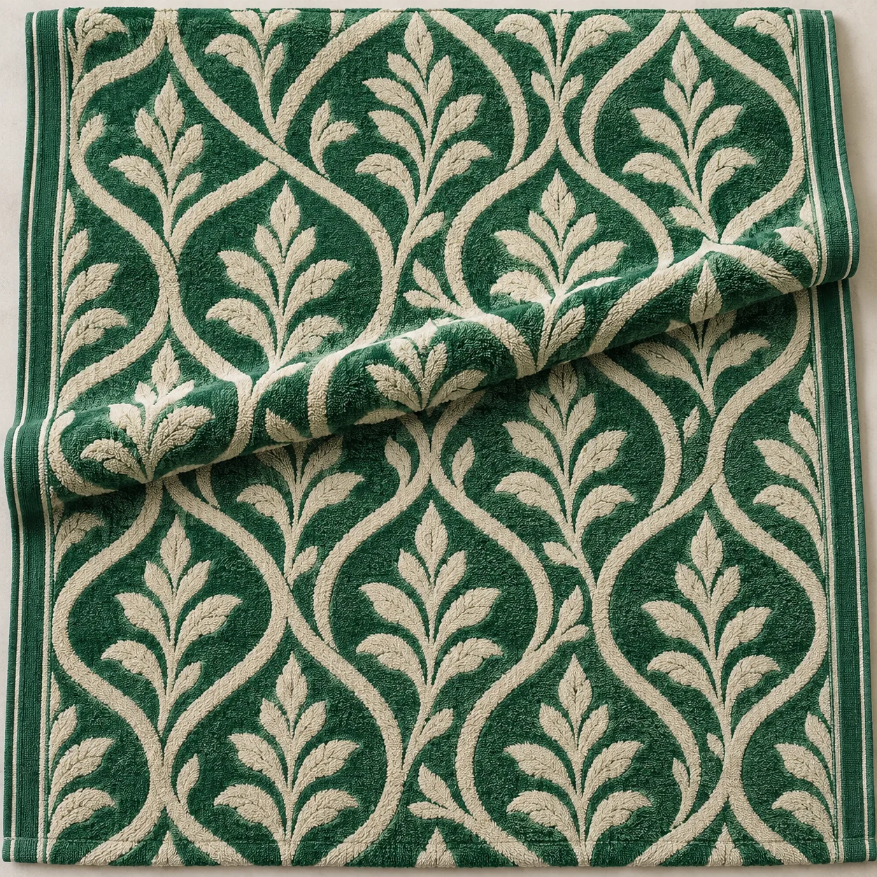 Decorative jacquard terry fabrics