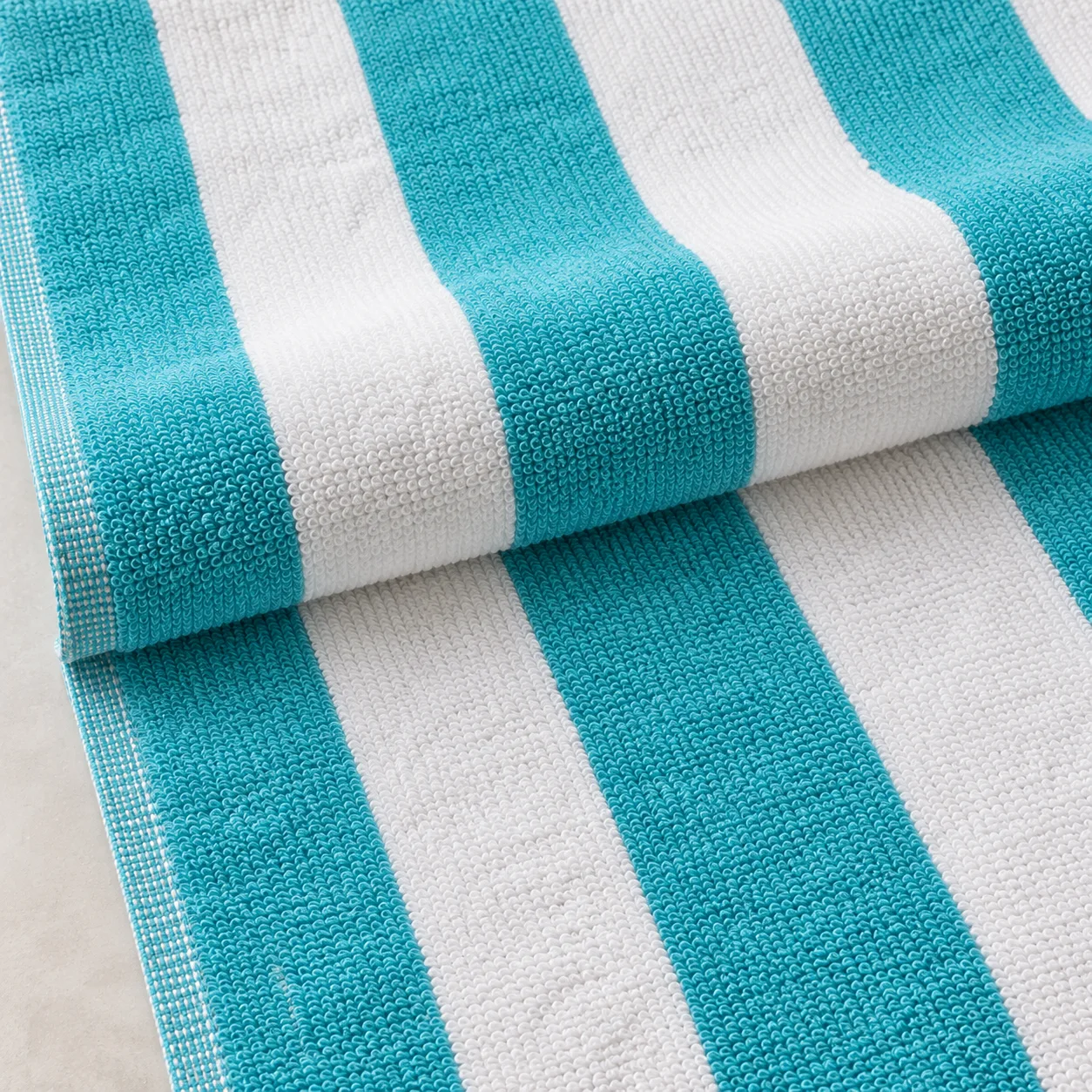 Beach and pool towel fabrics
