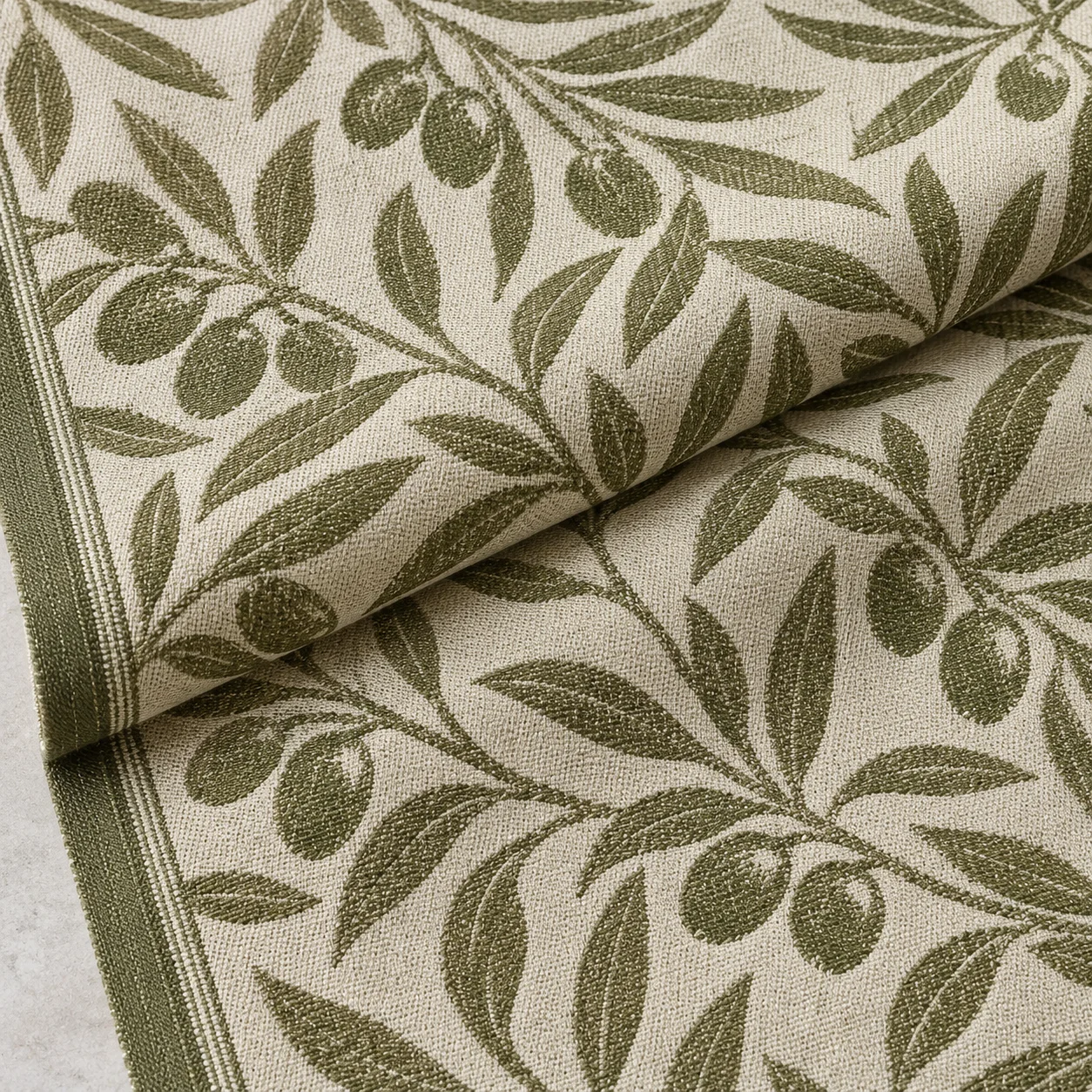 Jacquard table-linen fabrics